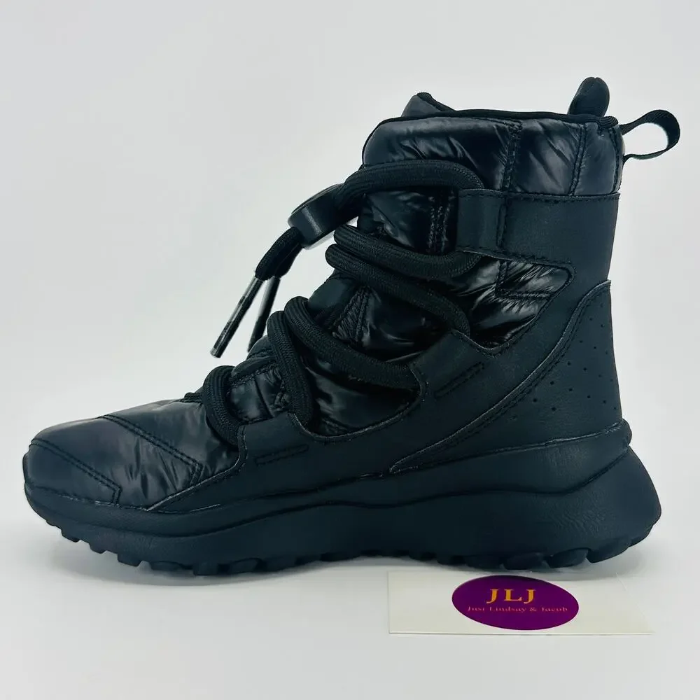 Merrell Women's Cloud Puff Lace Polar Waterproof Snow Boots Black J003614 Size 6